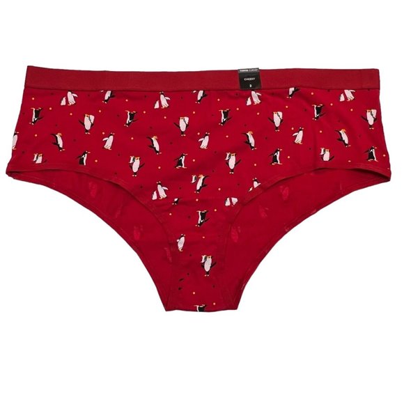 torrid Other - NWT TORRID Cheeky Pantie Underwear Sz 2X Red Penguins